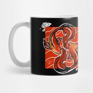 Red fish Mug